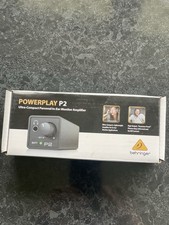 Behringer P2 Personal In-Ear Monitor Amplifier XLR 1/4" Combo Input with Belt