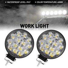 4inch Round LED Work Light Bar