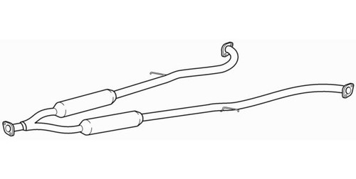 Quality centre exhaust middle - centre,