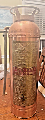 Vintage foamex fire - vintage,