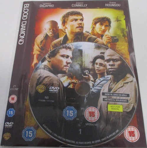 Blood diamond dvd - blood, (2007)