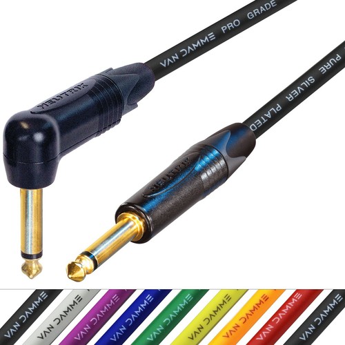 Van damme pro guitar cable - van,
