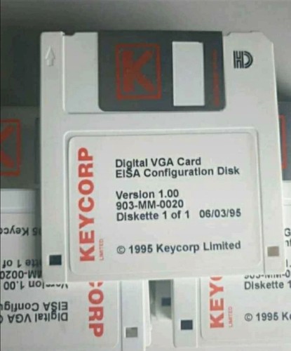 Diskettes formated never - 10,