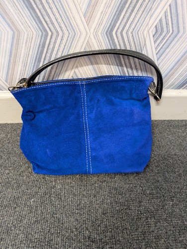 New borse pelle blue suede - borse,