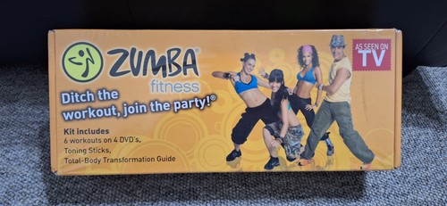 Zumba fitness kit - 4, dvds
