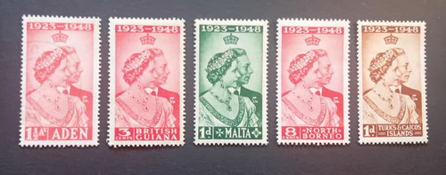 George stamps mh 1948 - stamps,