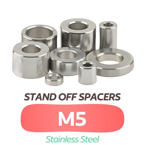 8mm 12mm od stainless - m5, 8mm-12mm
