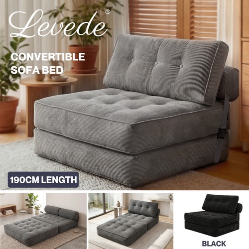 Levede convertible sofa bed - sofa,