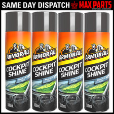 4x Armor All Cockpit Shine New