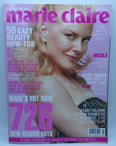 Marie claire australia march - marie,