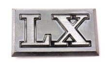 LX Badge Emblem 80-83 VW