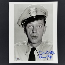 Don Knotts Barney Fife Actor
