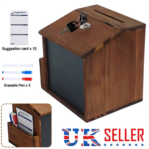 Wooden suggestion box - suggestion, jar