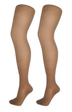 3 Pairs of 15 Denier Firm Support Tights Black, Cafe Cream, Natural S/M M/L