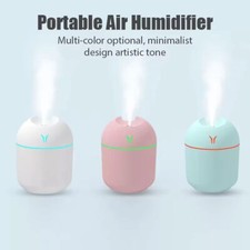 Portable LED Essential Oil Diffuser Aroma Humidifier Aromatherapy Air Purifier