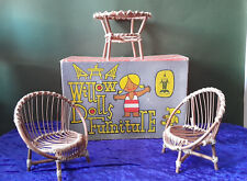 Vintage Dolls Wicker Table 2