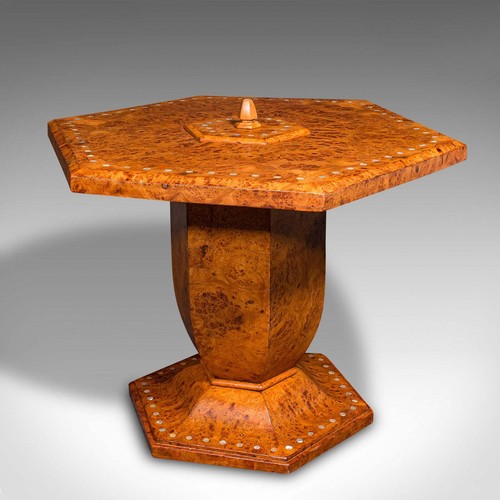 Vintage hexagonal coffee - vintage,