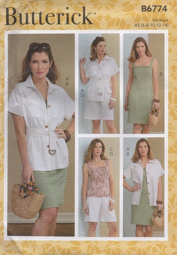 Butterick sewing pattern - pattern, 6774