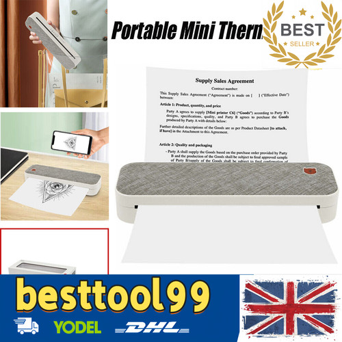 Mini thermal printer - a4,