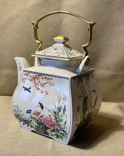 Franklin mint birds - birds, flowers