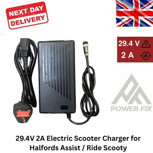 Charger for halfords - 29.4v,