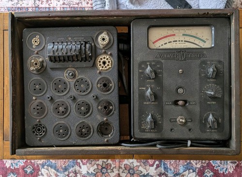 Avo panel valve - panel, tester