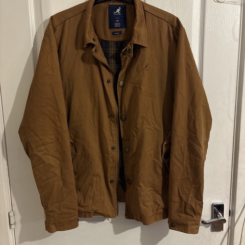 Brown kangol men jacket - brown,