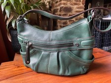 TIGNANELLO GREEN LEATHER HOBO