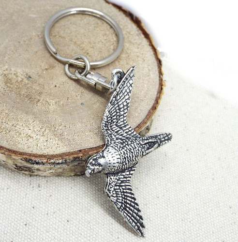 Peregrine falcon bird - bird, keyring
