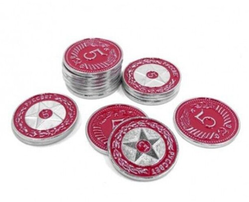 15x scythe metal red - scythe, coins