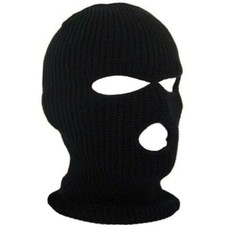 Adult Black Balaclava Mask