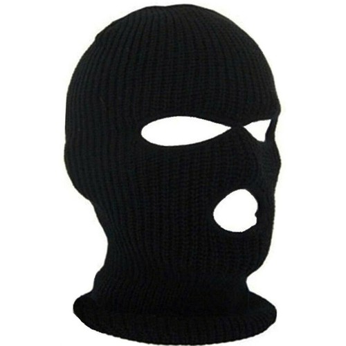 Adult black balaclava mask - adult,