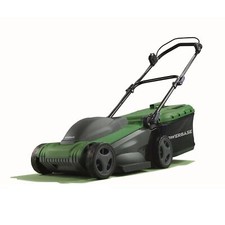 Electric Corded Lawnmower Lawn Mower Powerbase MEB1637E 1600w 37cm Ex Demo Boxed