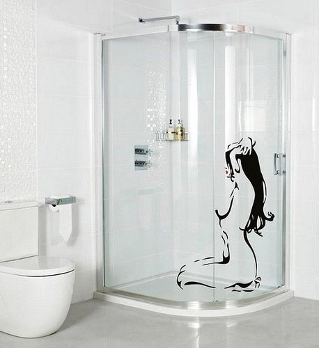 Woman wall stickers waterproof - stickers,