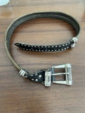 NANNI Chainmail Leather Belt