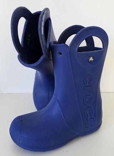 Blue soft rubber - boy's, rain