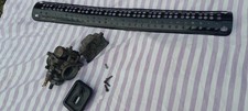 Kawasaki Samurai A1SS/A7 carburettor & heat shield.