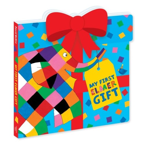 First elmer gift shaped - elmer, gift: