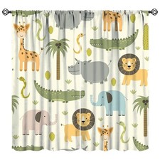 Cartoon Blackout Curtains Cute