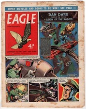Eagle vol 8 #36, 6th September 1957. GD. Dan Dare.