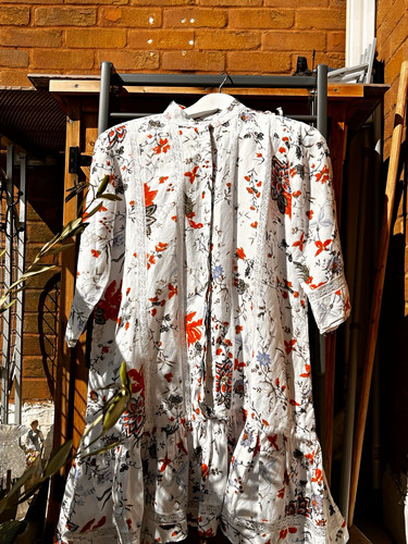 Erdem women white - women's, white/orange