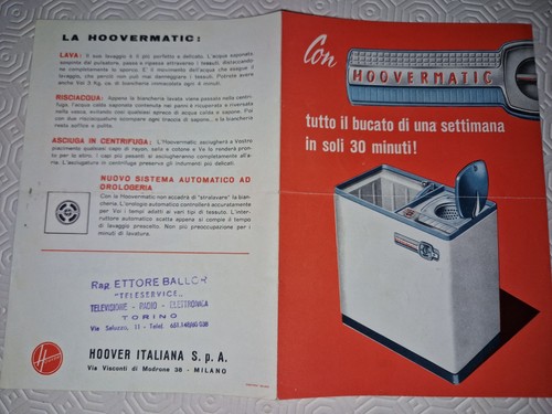 Old advert hoover - advert,