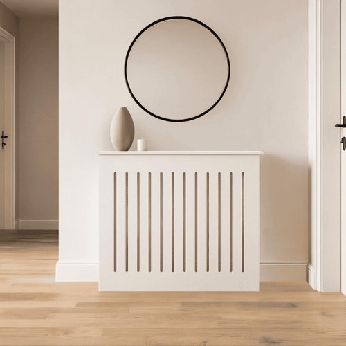 Radiator cover cabinet white - radiator,