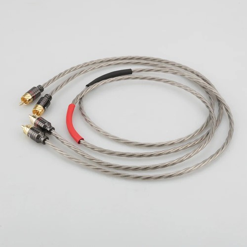 Pair silver plated occ wire - pair,