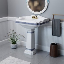 India Reserve White Bathroom