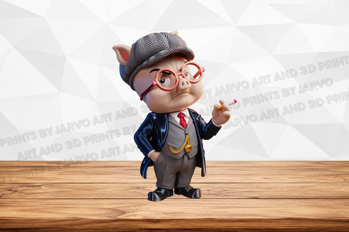 Porky pig peaky - pig,