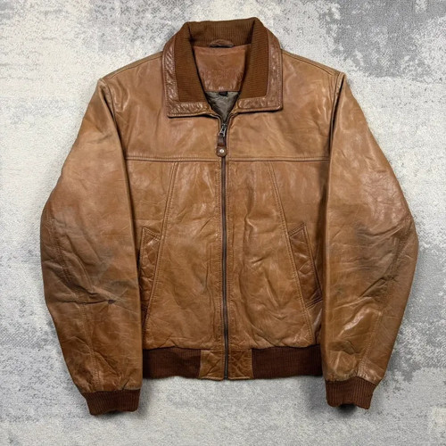 Redskins genuine brown leather - genuine,