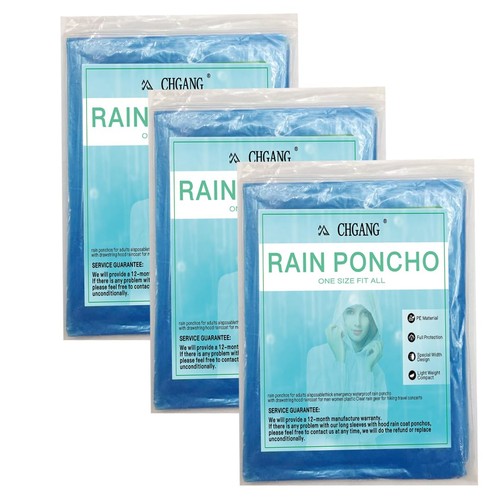 Chgang pack rain poncho - chgang, 3