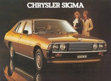 1977 CHRYSLER GE SIGMA