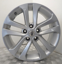 NISSAN JUKE 17" SILVER ALLOY WHEEL RIM 1KA2A  (P-301)